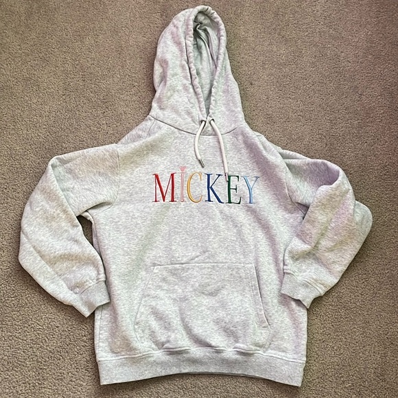 “H&M- Disney Embroidered Mickey Hoodie size XS” - Picture 1 of 8